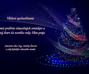 Aktuality / Veselé Vianoce a šťastný nový rok - foto
