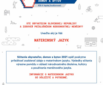 Úradná tabuľa / Elektronické sčítanie obyvateľov - foto Úradná tabuľa / Elektronické sčítanie obyvateľov - foto