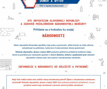 Úradná tabuľa / Elektronické sčítanie obyvateľov - foto Úradná tabuľa / Elektronické sčítanie obyvateľov - foto