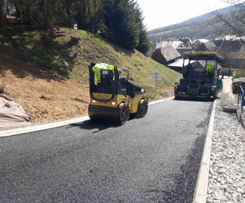 Rekonštrukcia prístupovej cesty na cintorín