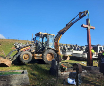 Rekonštrukcia prístupovej cesty na cintorín