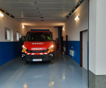Hasičská zbrojinca  a nová technika DHZ