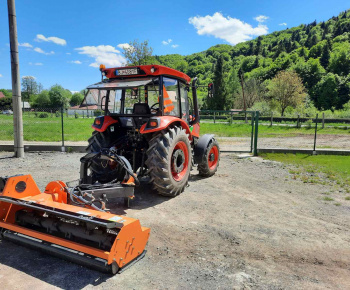 Nový obecný traktor a technika pre zimnú údržbu
