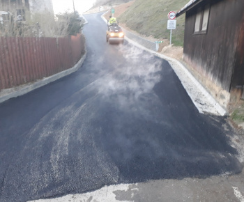 Rekonštrukcia prístupovej cesty na cintorín