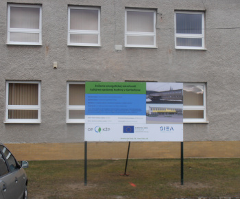 Zníženie energetickej náročnosti kultúrno-správnej budovy v Gerlachove.